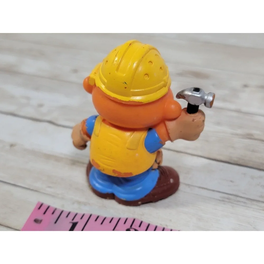 Vintage 1970s‎ Fisher Price Little People Construction Man Figures Ernie Bald